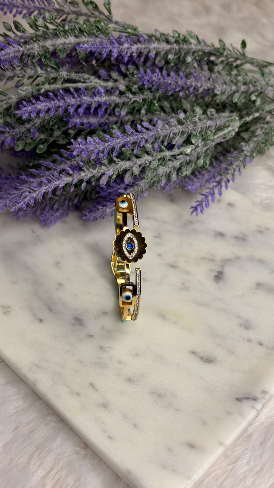Evil Eye Pave Bracelet
