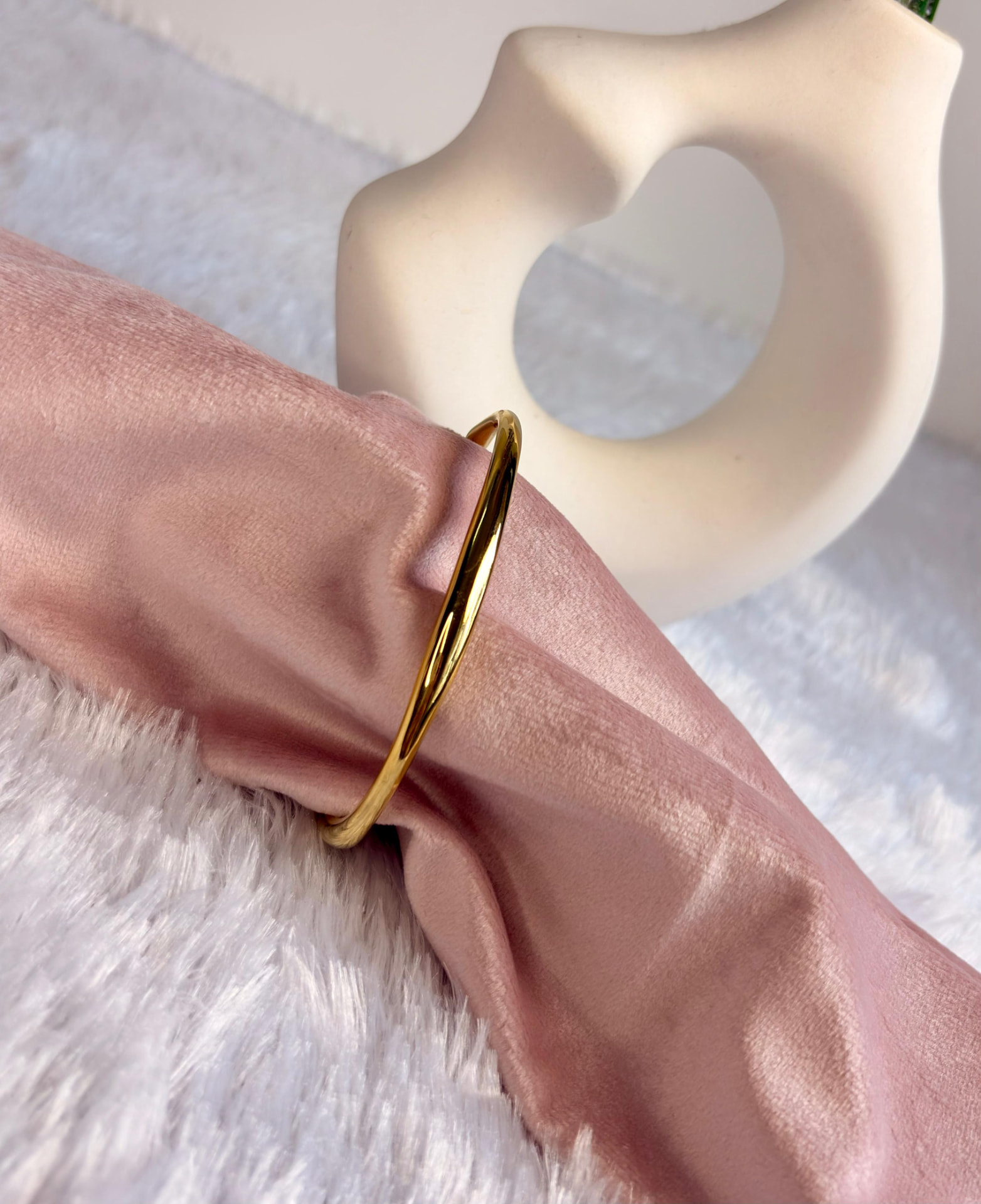 Classic Plain Gold Kada