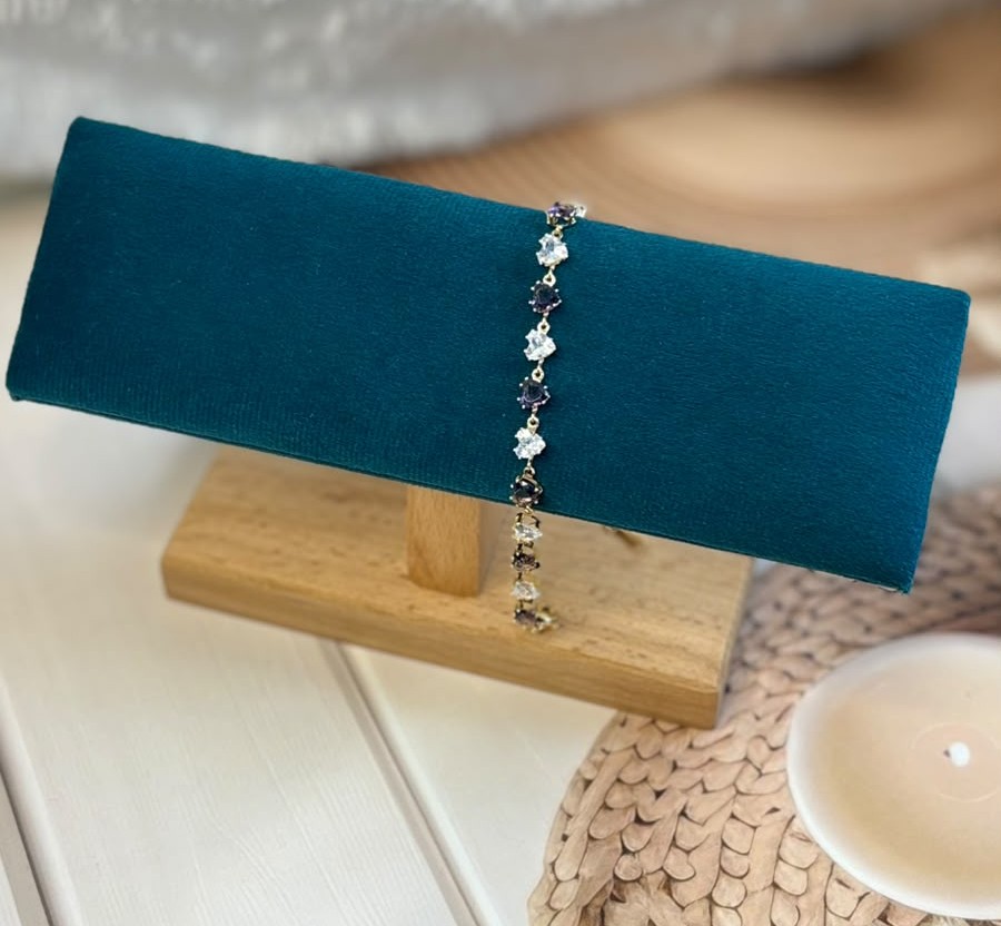 Amethyst Crystal Bracelet