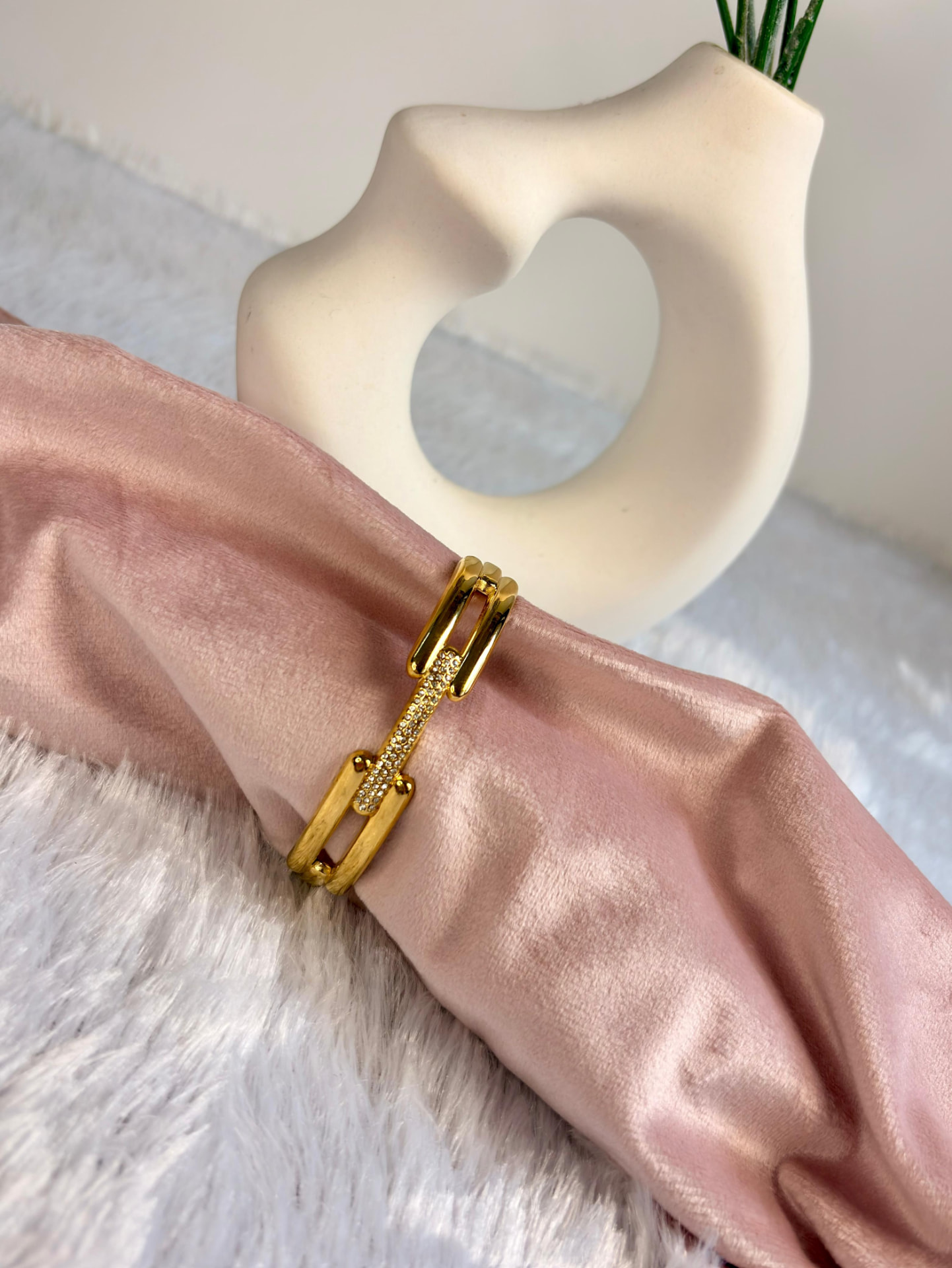 Pavé Link Chain Kada