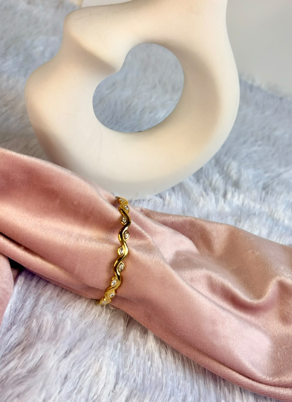 Wave Crystal Baby Kada