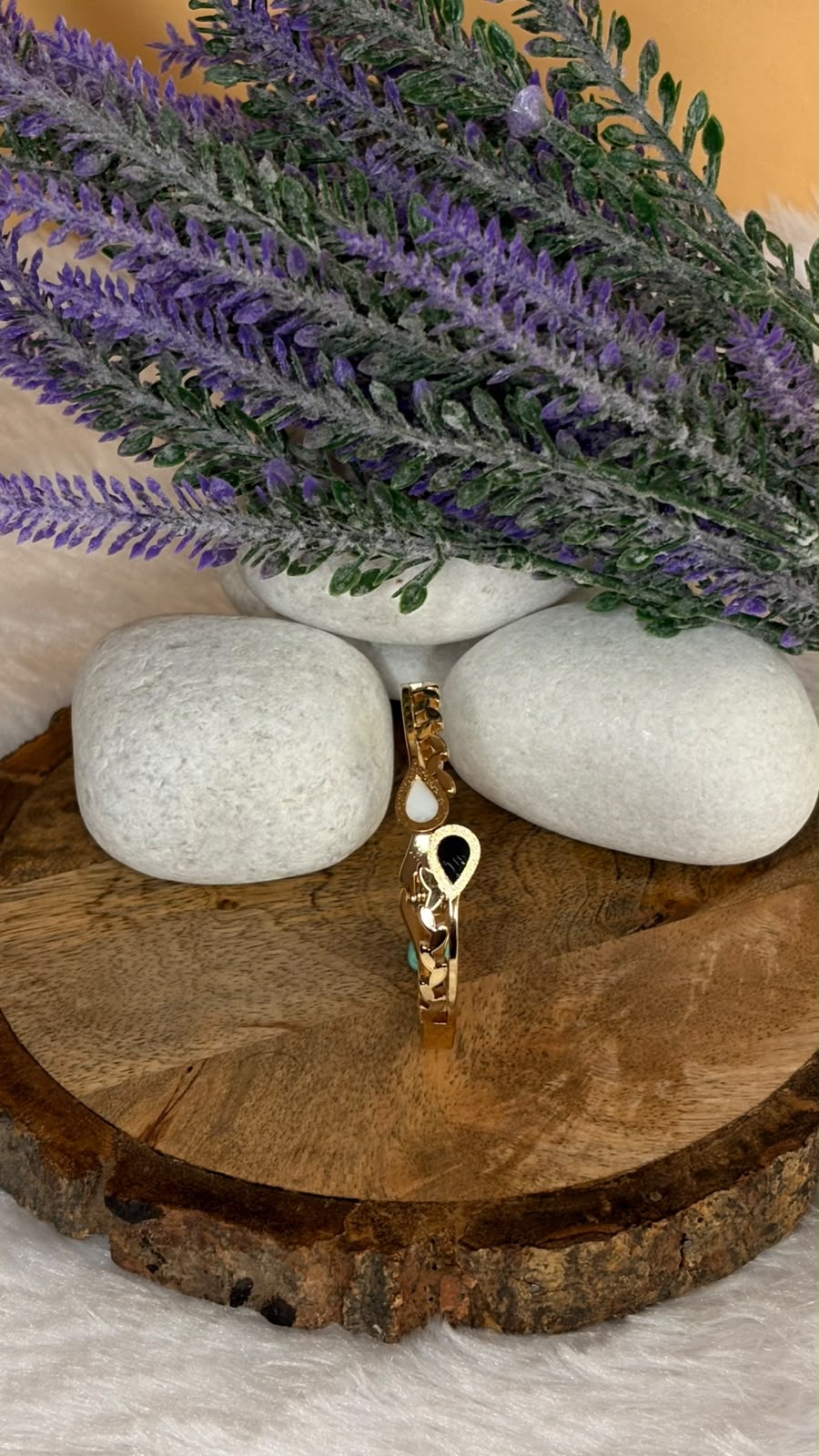Evil Eye Teardrop Baby Kada